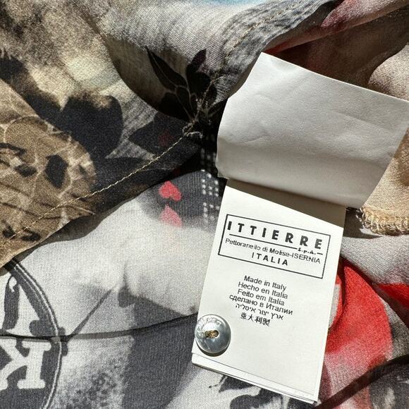 Galliano Graphic silk button down - Picture 5 of 7